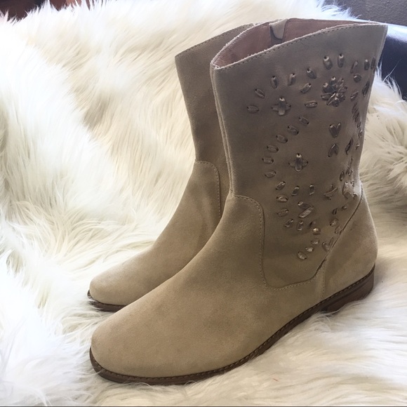 Jack Rogers Kaitlin Suede  Boot Size 8.5 - Picture 2 of 7